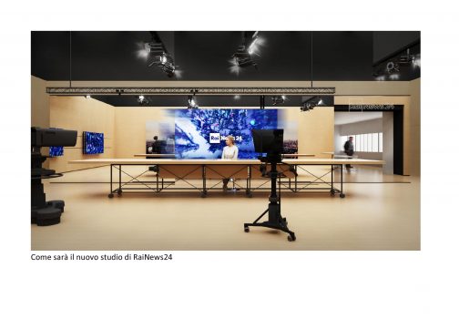 Renzo Piano, Alvisi e Kirimoto firmano il nuovo studio di RaiNews24