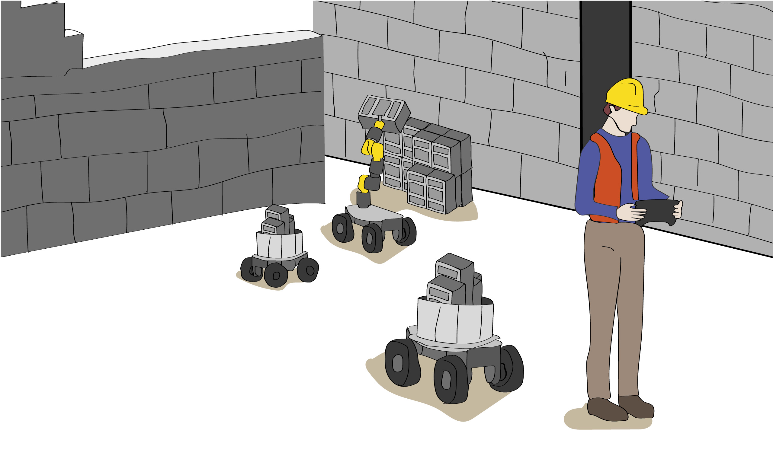 Il robot alimentato dall’intelligenza artificiale migliora la sicurezza nei cantieri edili